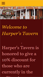 Mobile Screenshot of harperstavern.com